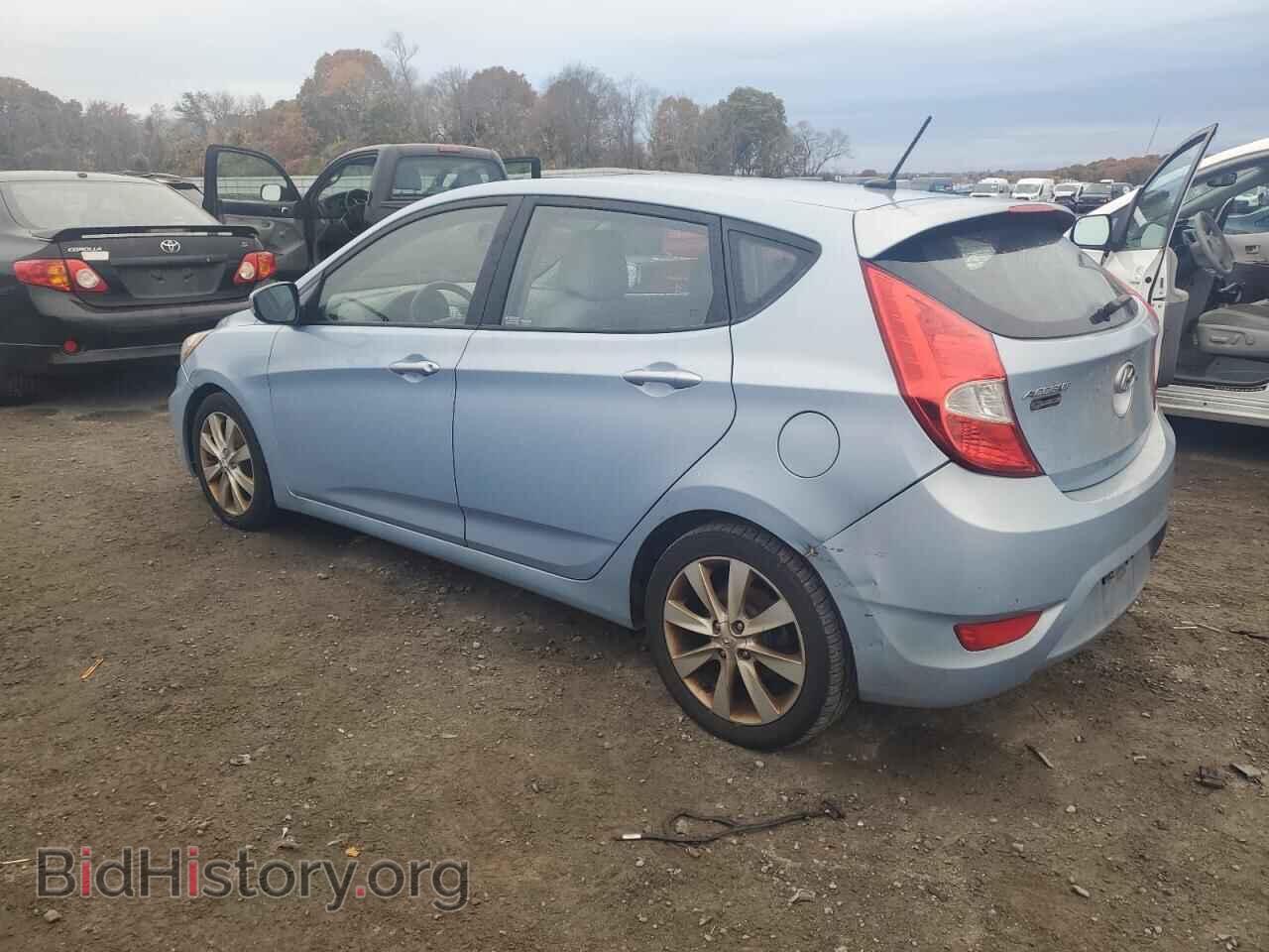 2013 HYUNDAI ACCENT - VIN: KMHCU5AE7DU133888 - Фото 2