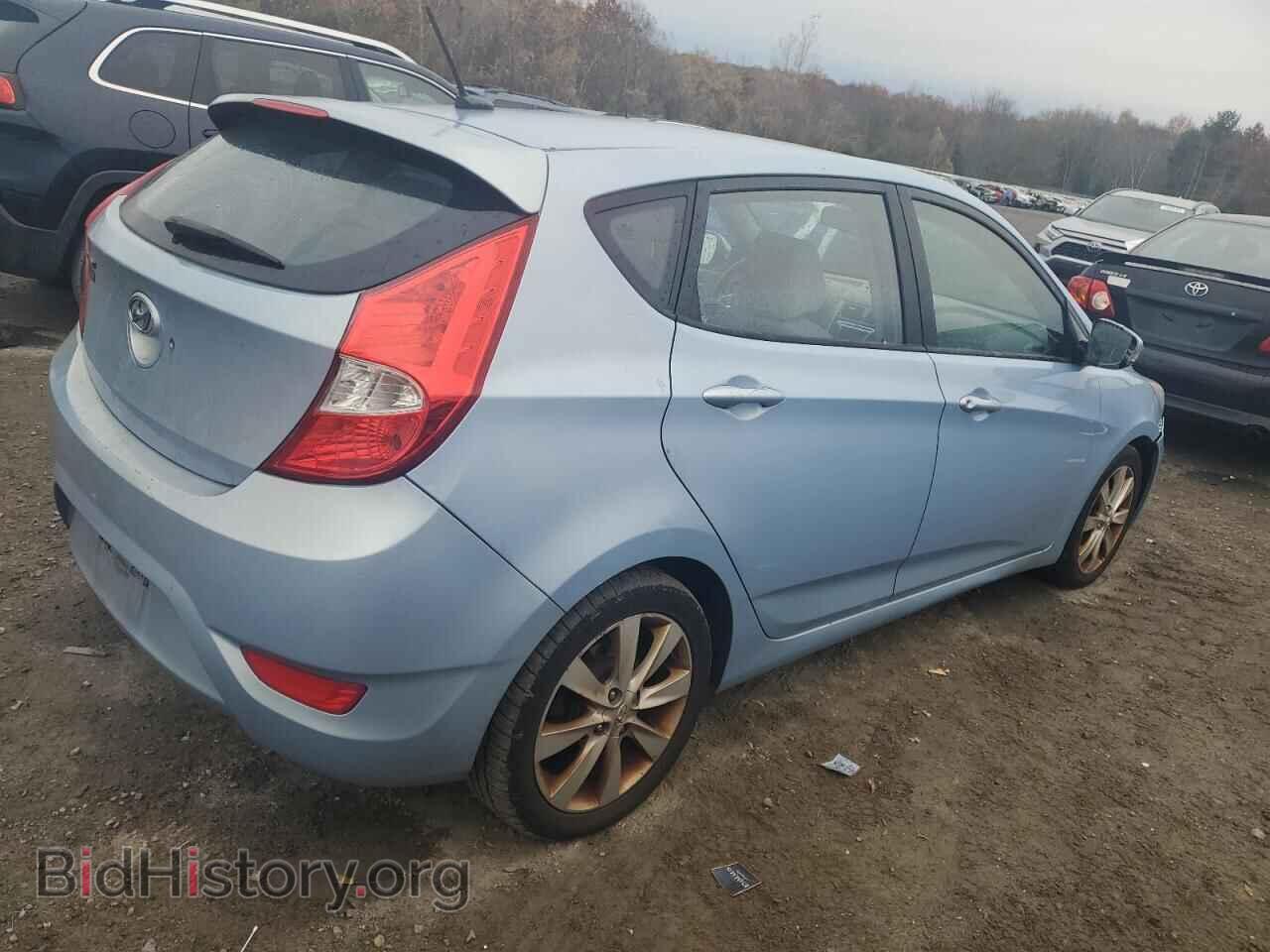 2013 HYUNDAI ACCENT - VIN: KMHCU5AE7DU133888 - Фото 3