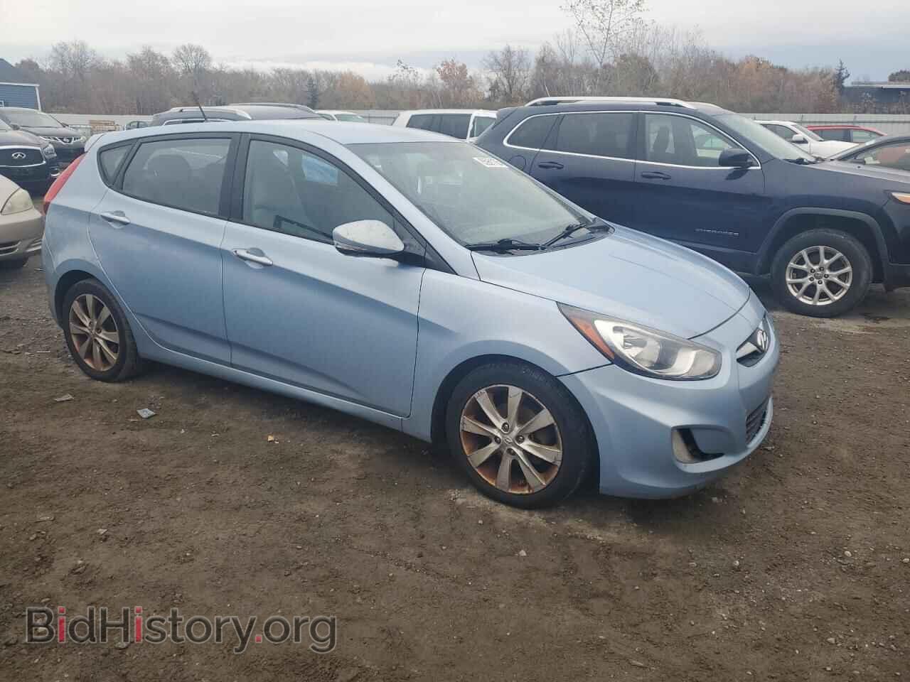 2013 HYUNDAI ACCENT - VIN: KMHCU5AE7DU133888 - Фото 4