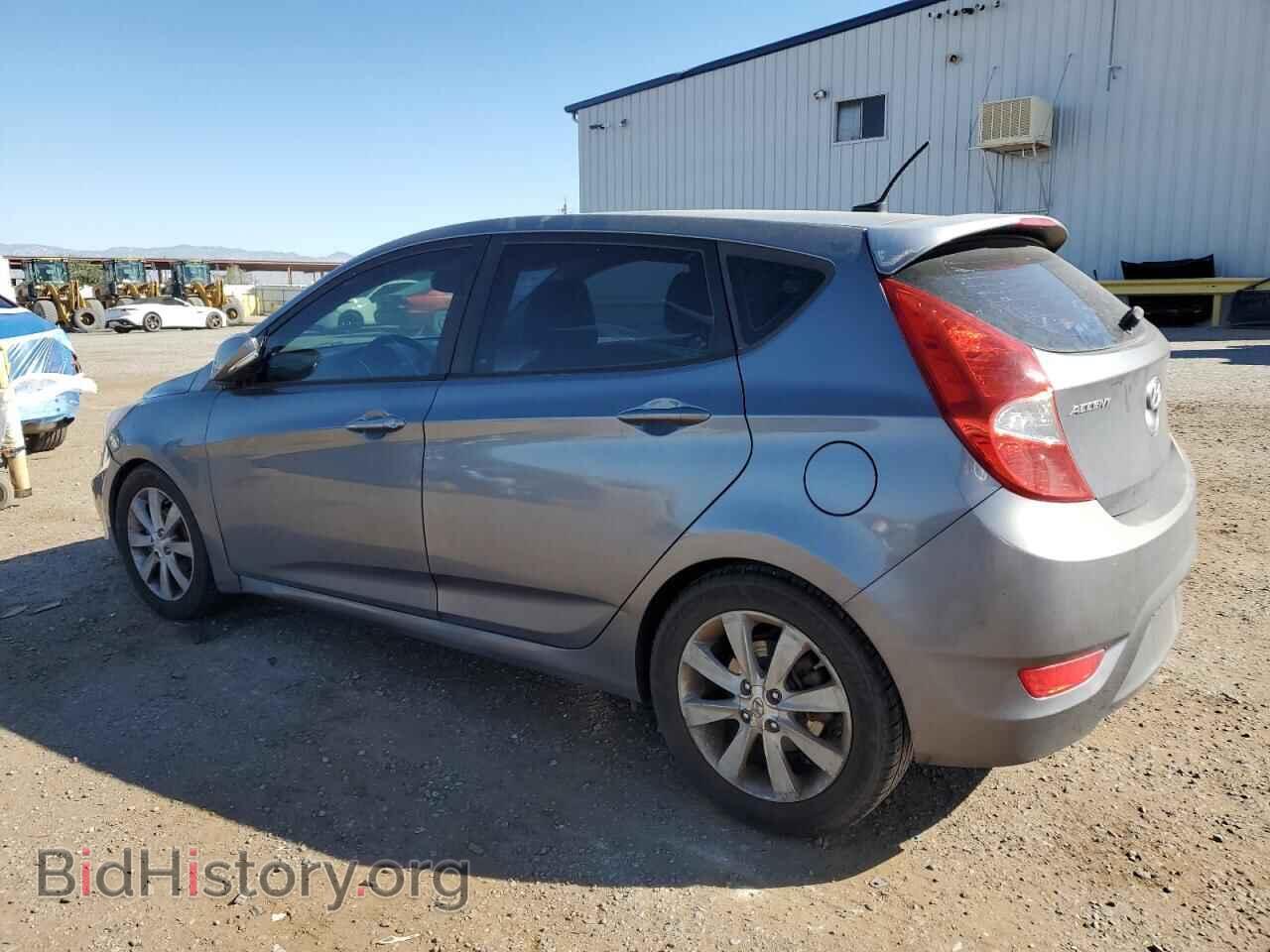 2013 HYUNDAI ACCENT - VIN: KMHCU5AE6DU137883 - Фото 2