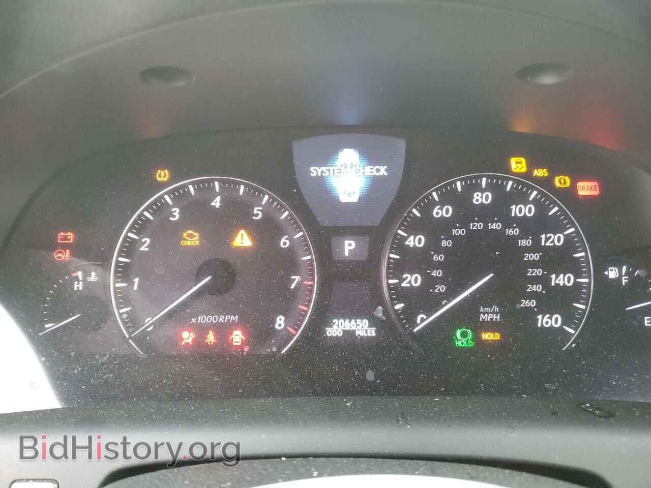 2008 LEXUS LS460 - VIN: JTHBL46F785066223 - Фото 9