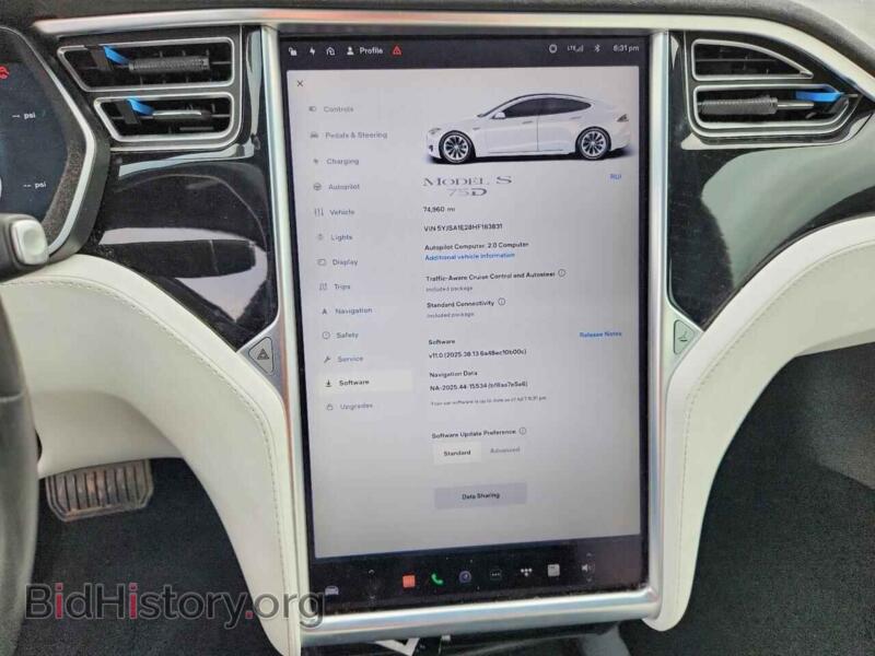 2017 Tesla MODEL S (VIN 5YJSA1E28HF183831) — фото 9 из 13