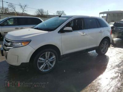 2013 Ford EDGE Limited, белый — VIN 2FMDK3KC7DBB74698, Copart