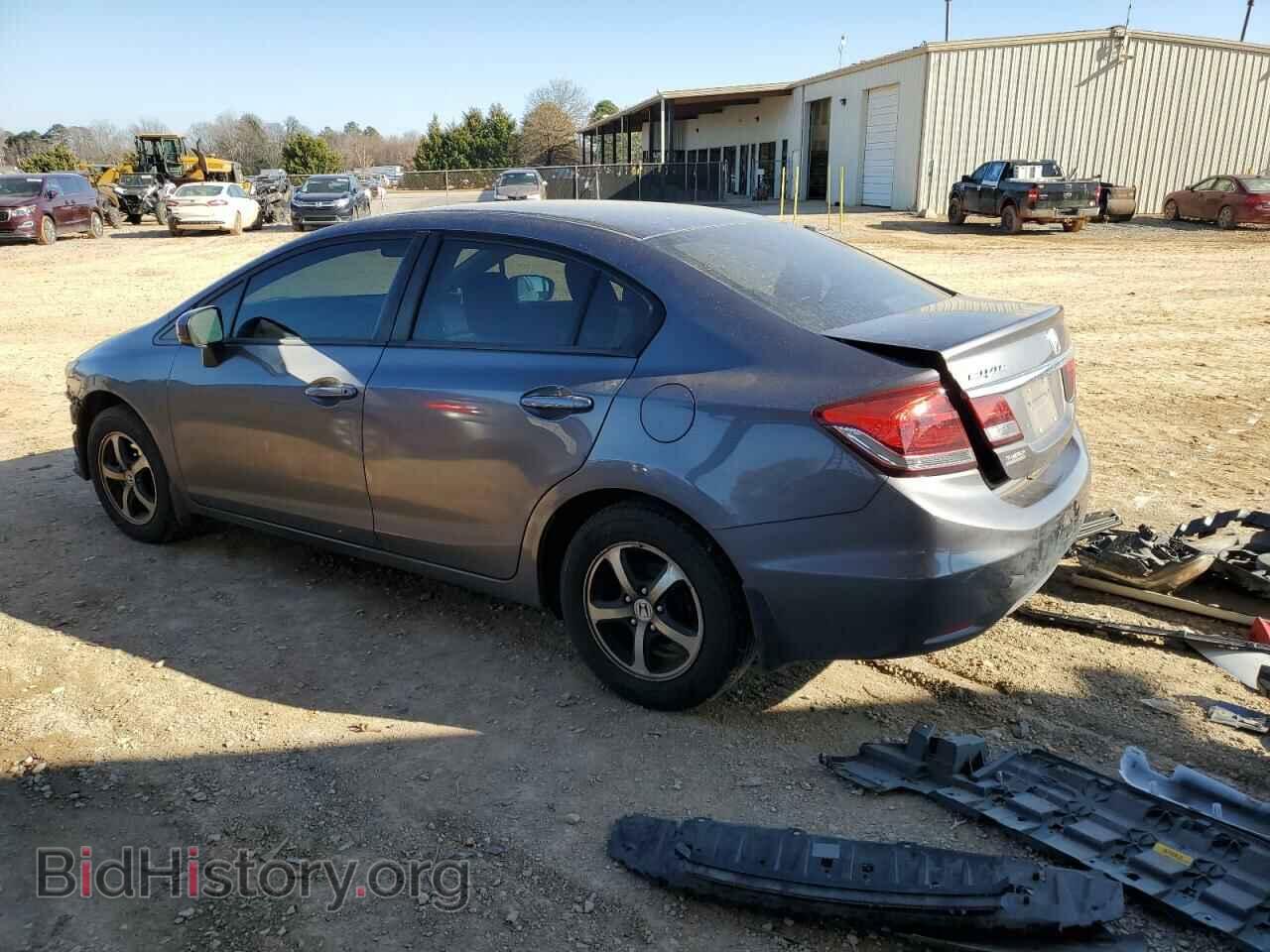 2015 HONDA CIVIC - VIN: 19XFB2F73FE110674 - Фото 2