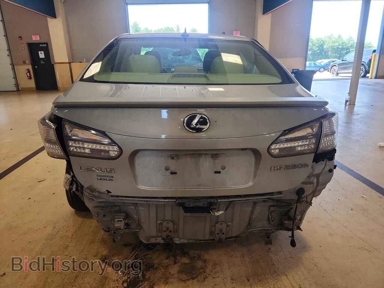 2010 LEXUS HS - VIN: JTHBB1BA3A2026109 - Фото 6