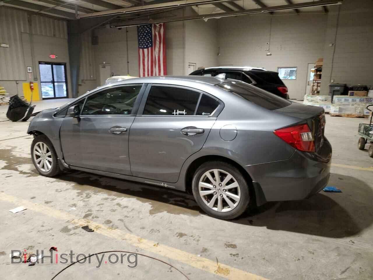 2012 HONDA CIVIC - VIN: 2HGFB2F90CH319096 - Фото 2