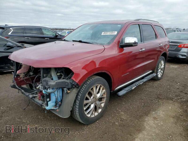 2014 Dodge DURANGO Citadel (VIN 1C4RDJEG2EC483052) — photo 1 of 12, Copart, damage: front end