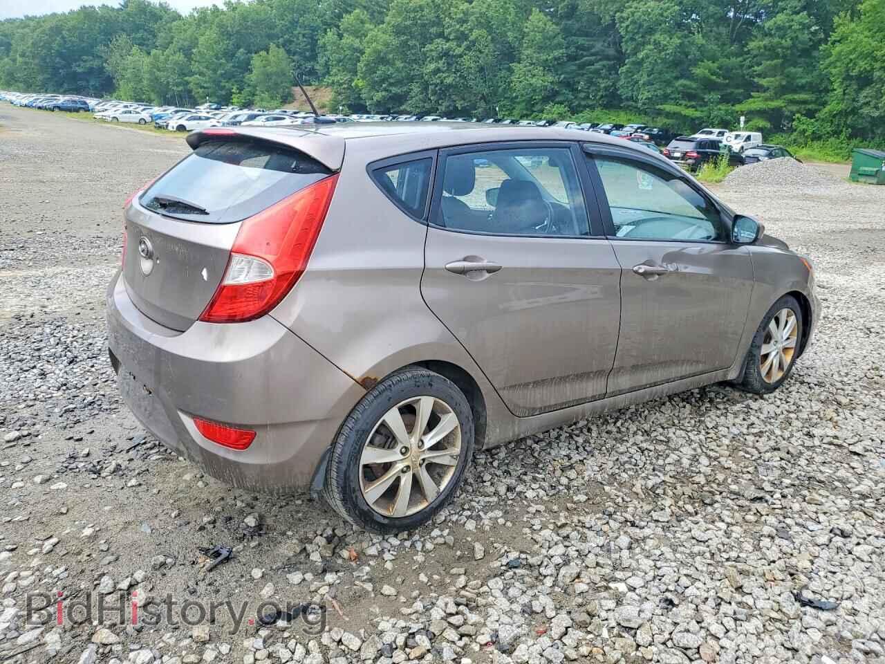 2012 HYUNDAI ACCENT - VIN: KMHCU5AE1CU012725 - Photo 3