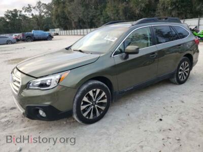 2015 Subaru OUTBACK 2.5I Limited, green — VIN 4S4BSBLC7F3257048, Copart