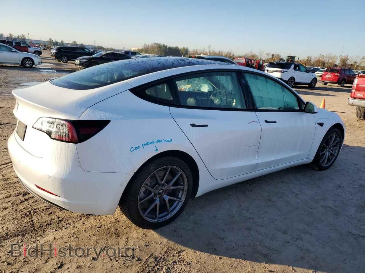 2021 TESLA MODEL 3 - VIN: 5YJ3E1EA7MF060547 - Фото 3