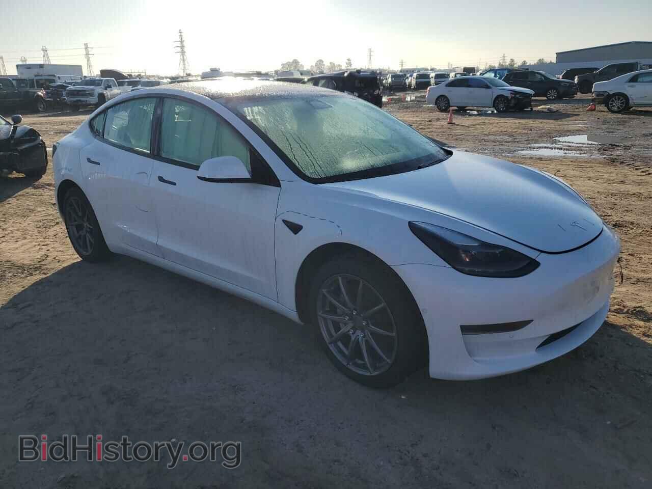 2021 TESLA MODEL 3 - VIN: 5YJ3E1EA7MF060547 - Фото 4
