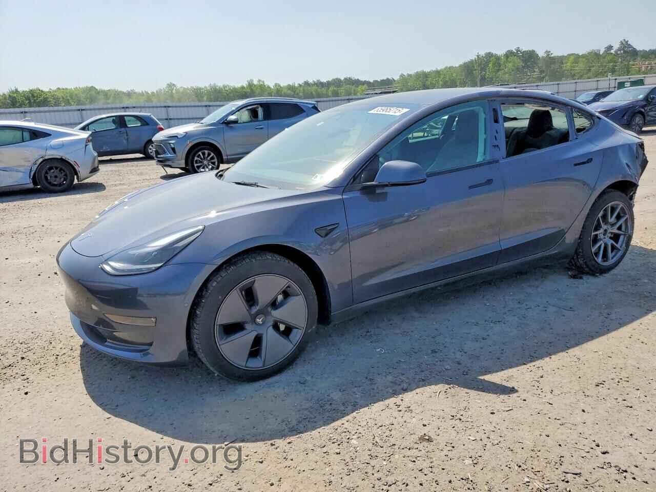 Photo 5YJ3E1EB0NF324508 - TESLA MODEL 3 2022
