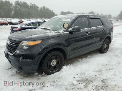 2013 Ford EXPLORER Police Interceptor, black — VIN 1FM5K8AR8DGB16051, Copart