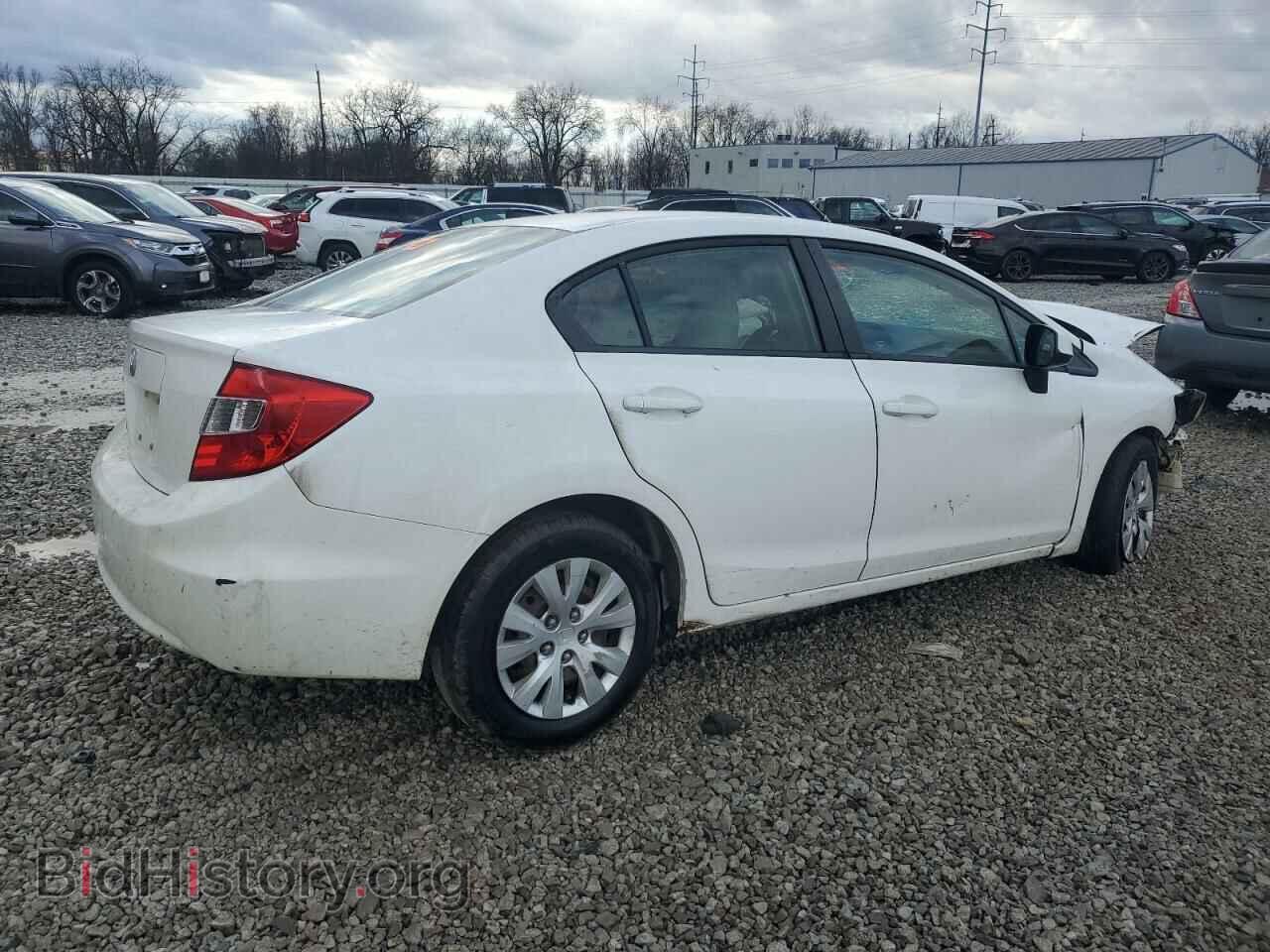 2012 HONDA CIVIC - VIN: 19XFB2F52CE370963 - Фото 3
