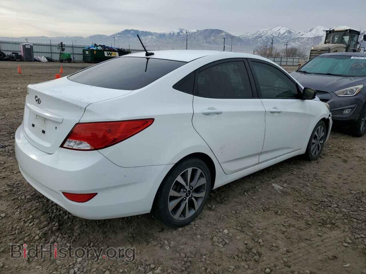 2017 HYUNDAI ACCENT - VIN: KMHCT4AE9HU348160 - Фото 3