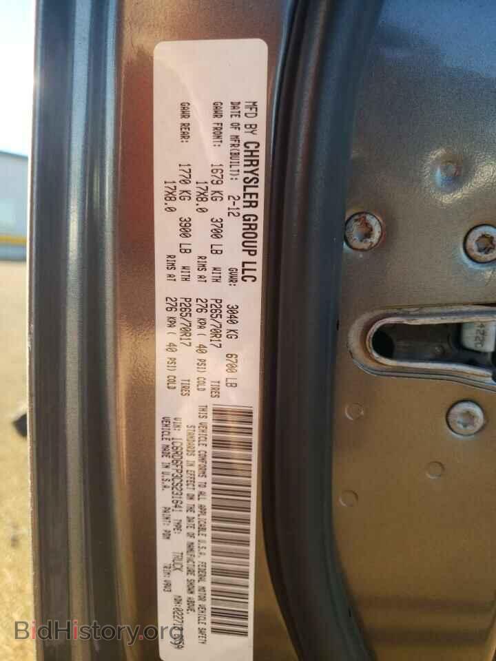 2012 DODGE RAM 1500 - VIN: 1C6RD6FP3CS231641 - Фото 12