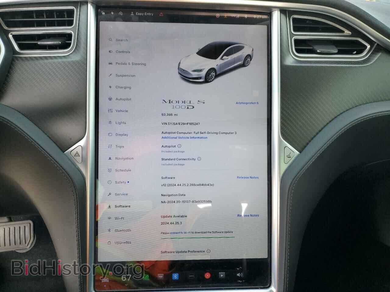 2017 TESLA MODEL S - VIN: 5YJSA1E29HF185247 - Photo 9