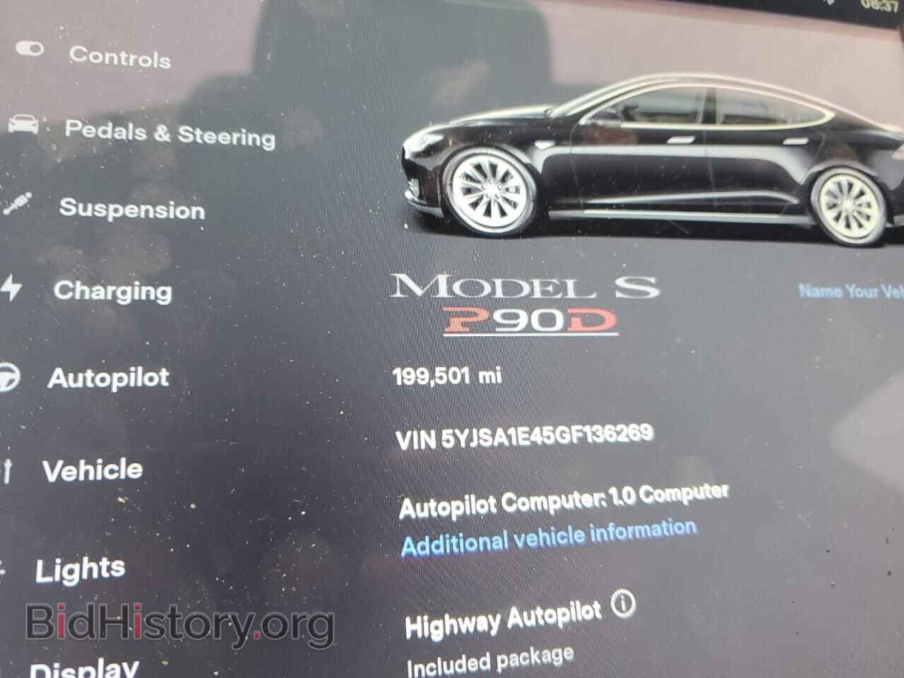 2016 TESLA MODEL S - VIN: 5YJSA1E45GF136269 - Photo 9