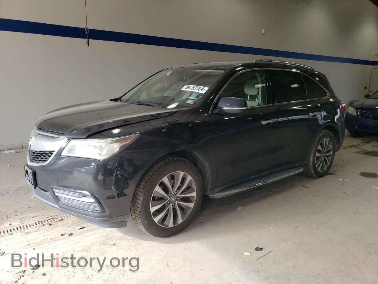 Фотография 5FRYD4H49GB016276 - ACURA MDX 2016