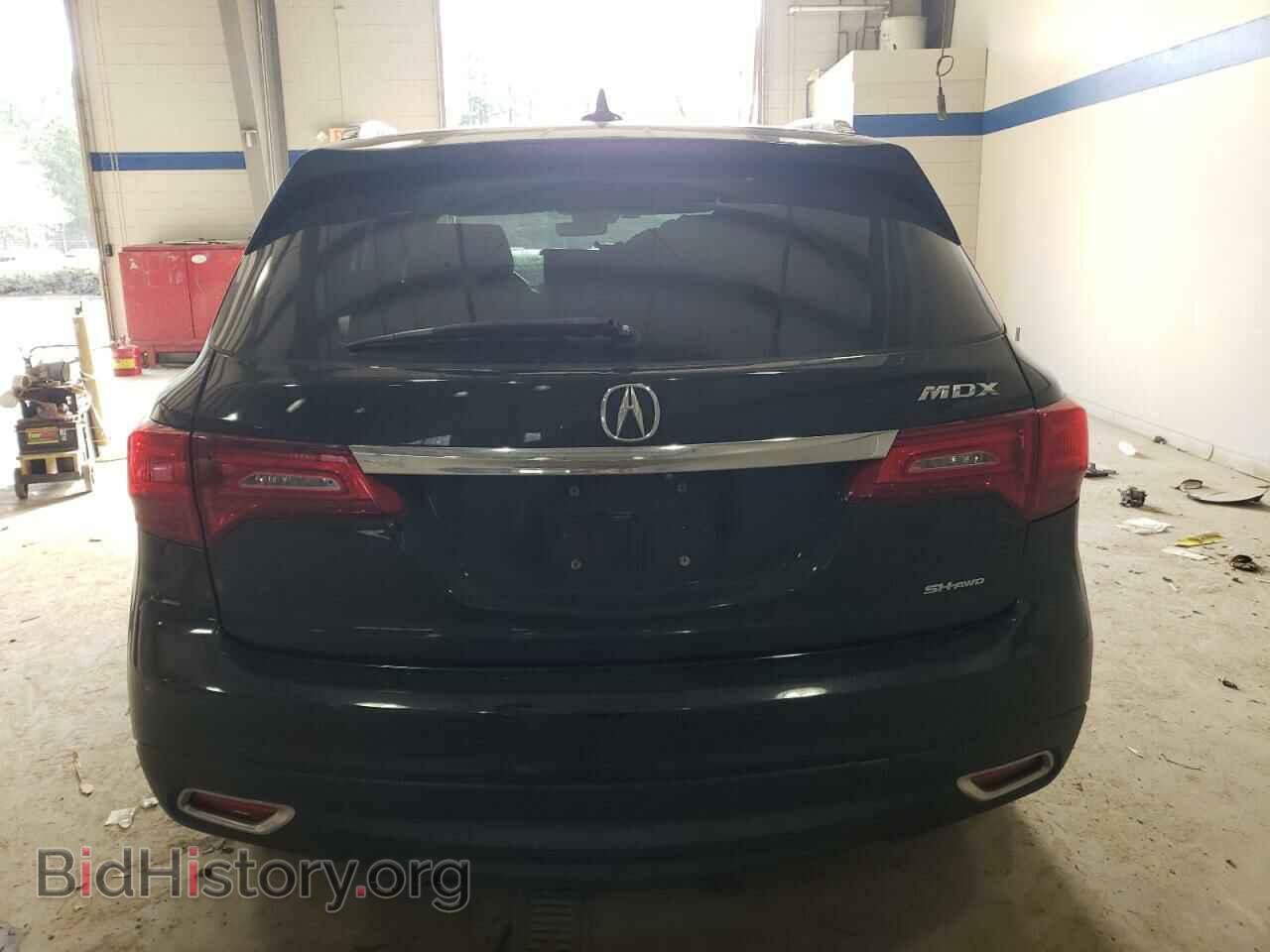 2016 ACURA MDX - VIN: 5FRYD4H49GB016276 - Фото 6