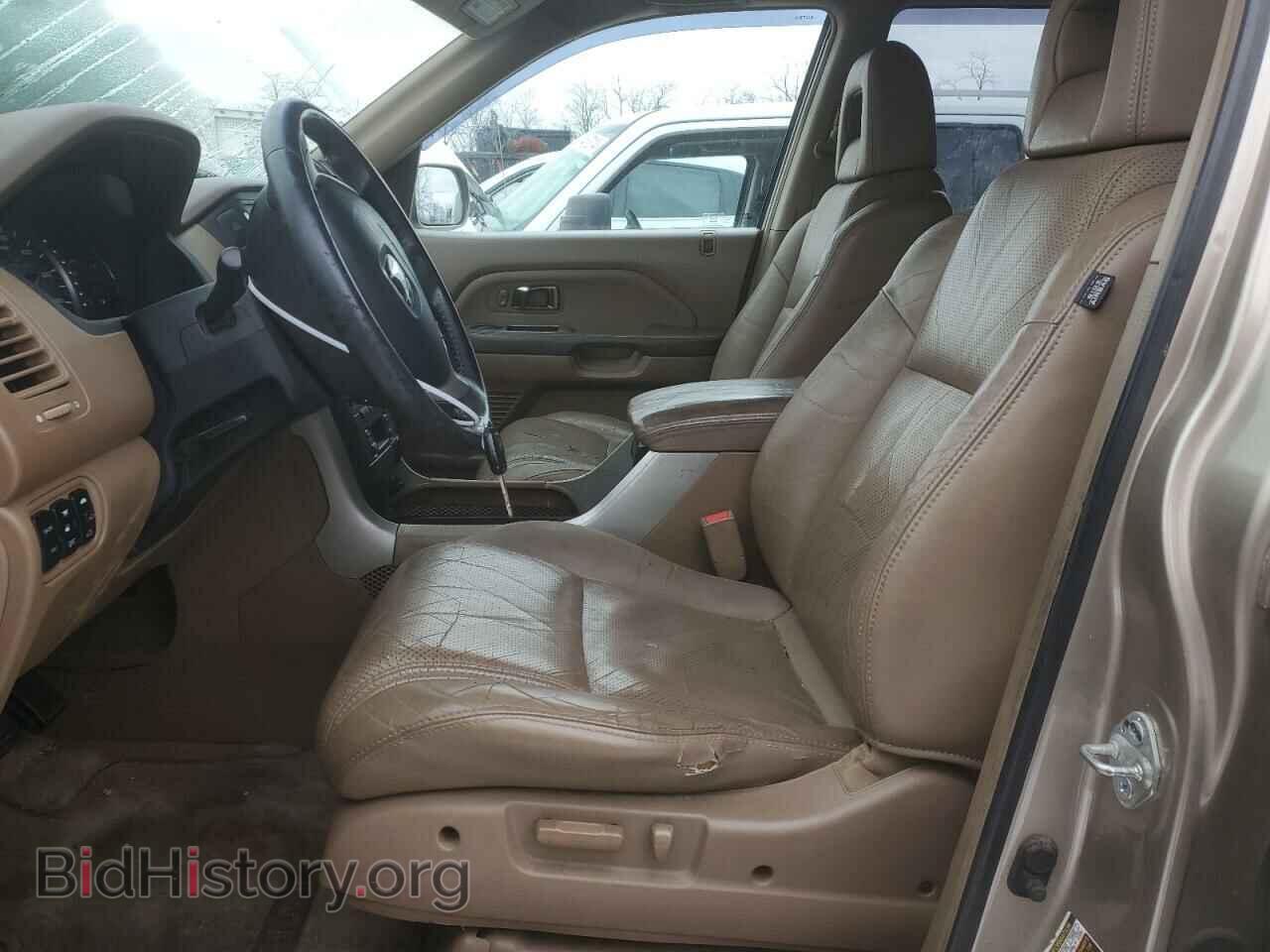 2005 HONDA PILOT - VIN: 5FNYF18505B044600 - Фото 7