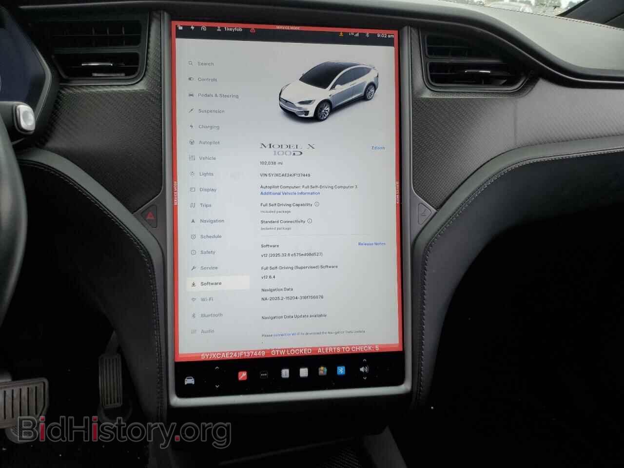 2018 TESLA MODEL X - VIN: 5YJXCAE24JF137449 - Photo 9
