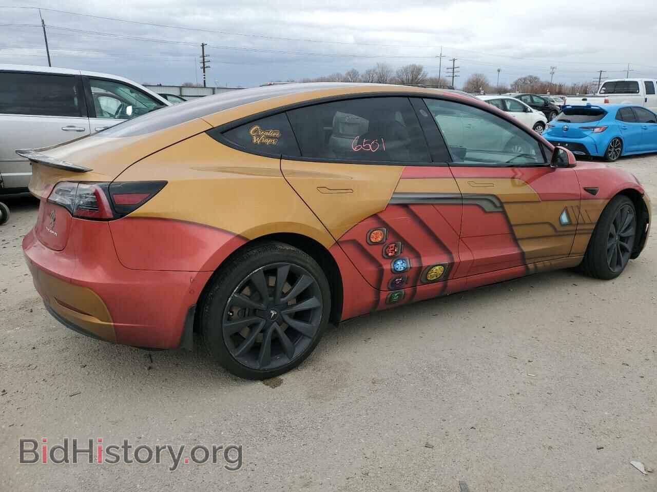 2018 TESLA MODEL 3 - VIN: 5YJ3E1EB7JF100663 - Фото 3
