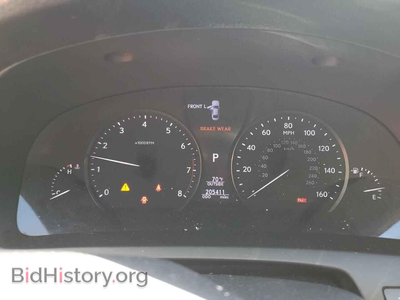 2014 LEXUS LS460 - VIN: JTHBL5EF0E5133067 - Фото 9