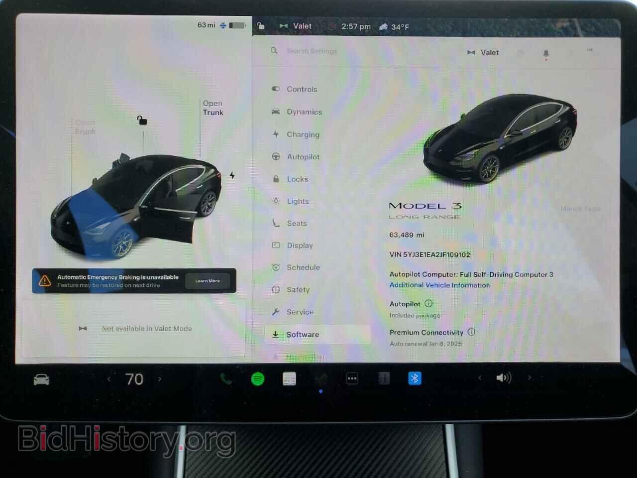 2018 TESLA MODEL 3 - VIN: 5YJ3E1EA2JF109102 - Фото 9