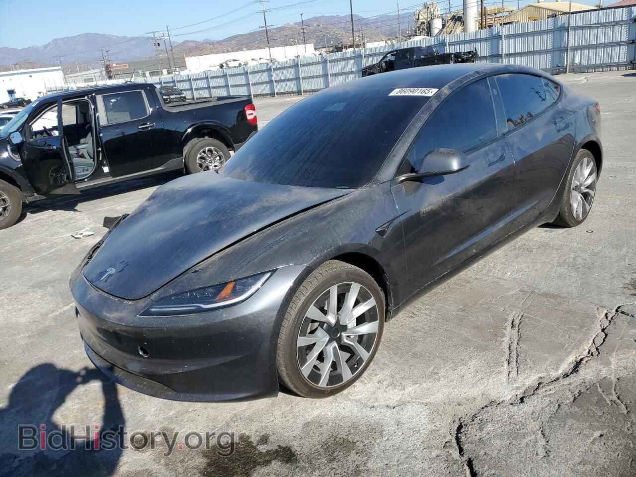 Photo 5YJ3E1EAXRF738585 - TESLA MODEL 3 2024