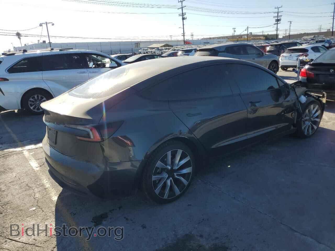 2024 TESLA MODEL 3 - VIN: 5YJ3E1EAXRF738585 - Фото 3