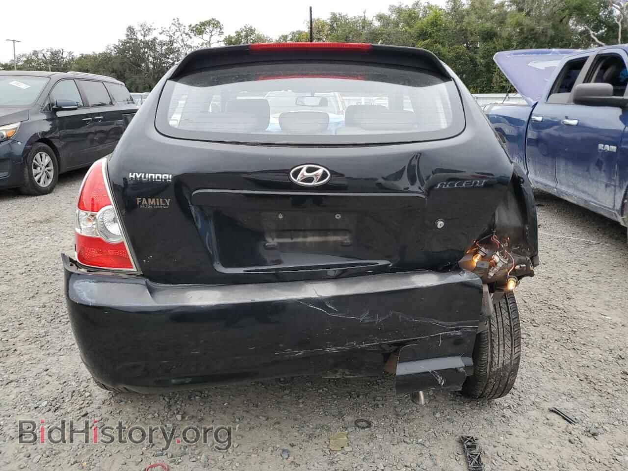 2007 HYUNDAI ACCENT - VIN: KMHCM36C37U006166 - Фото 6