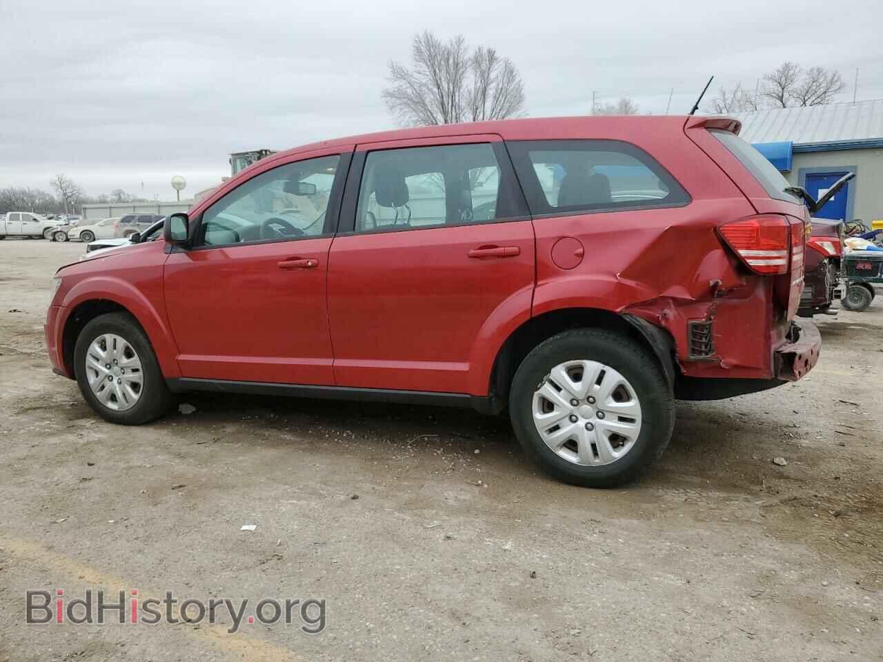 2014 DODGE JOURNEY - VIN: 3C4PDCAB3ET183943 - Фото 2