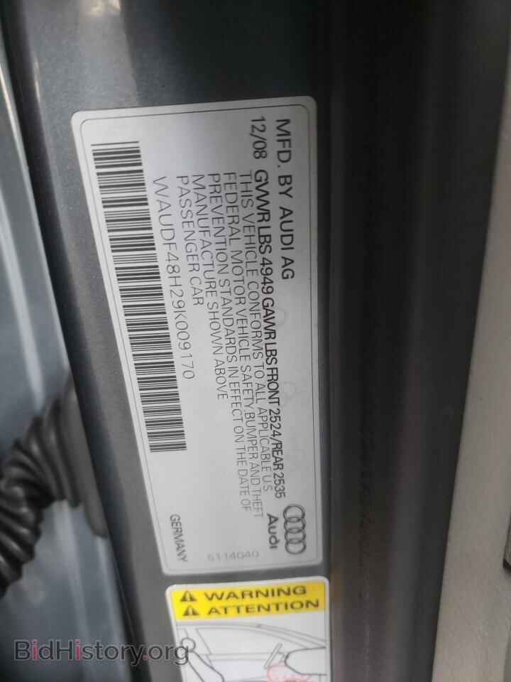 2009 AUDI A4 - VIN: WAUDF48H29K009170 - Фото 12