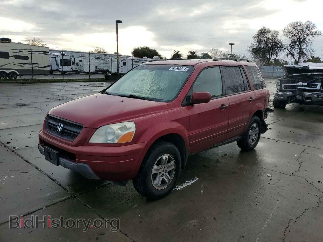 Photo 2HKYF18575H573382 - HONDA PILOT 2005