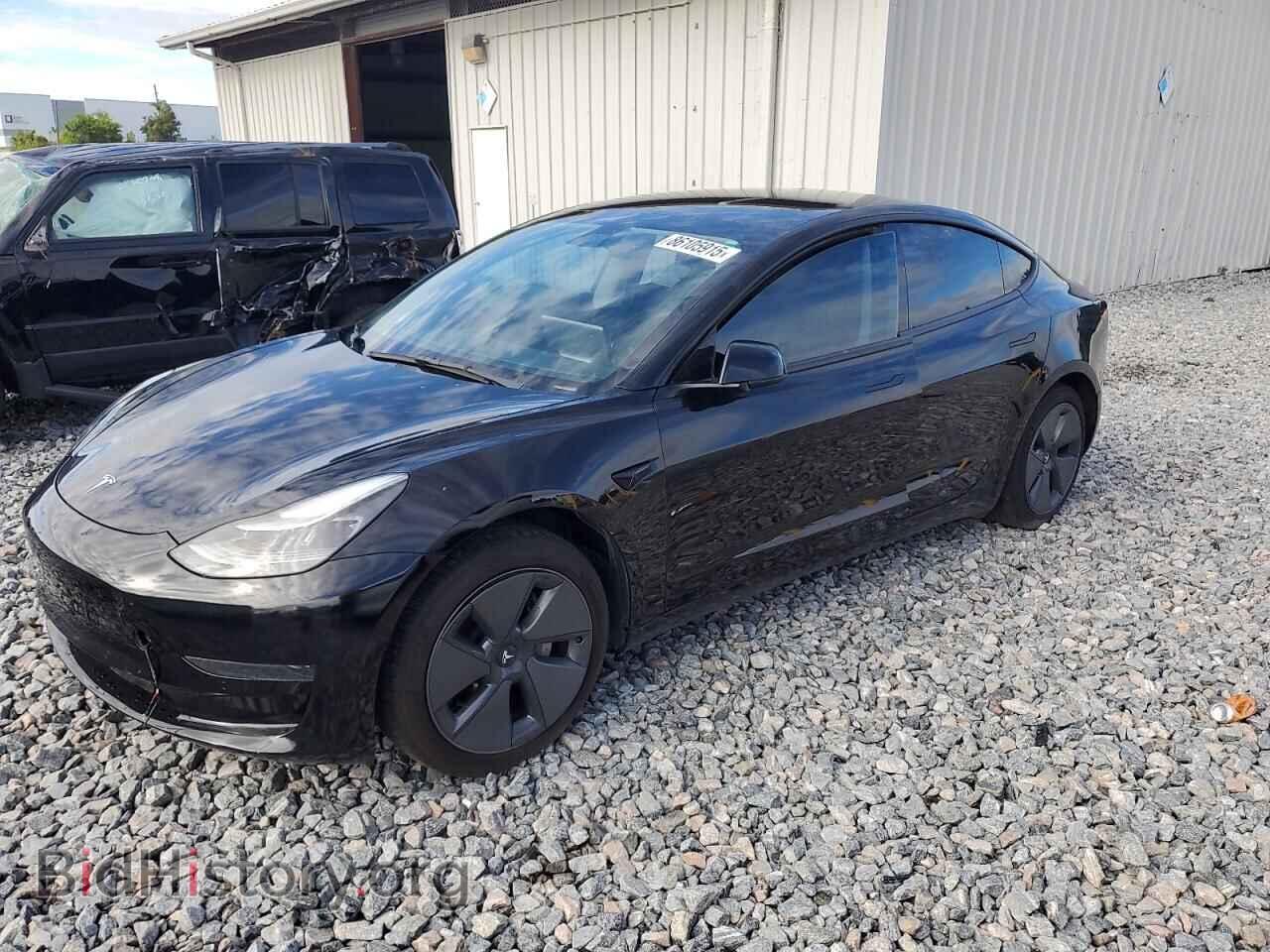 Photo 5YJ3E1EA6MF092244 - TESLA MODEL 3 2021
