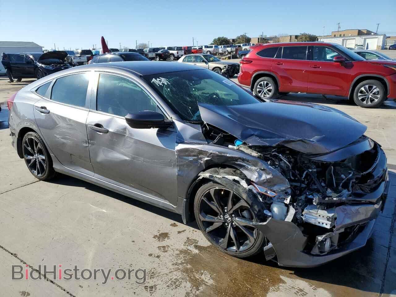 2019 HONDA CIVIC - VIN: 19XFC2F81KE019712 - Фото 4