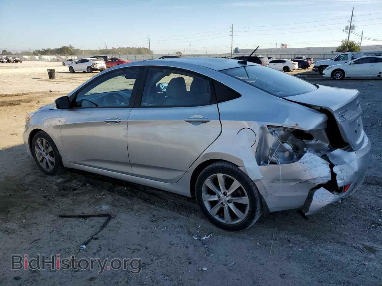 2014 HYUNDAI ACCENT - VIN: KMHCU4AE6EU718005 - Фото 2