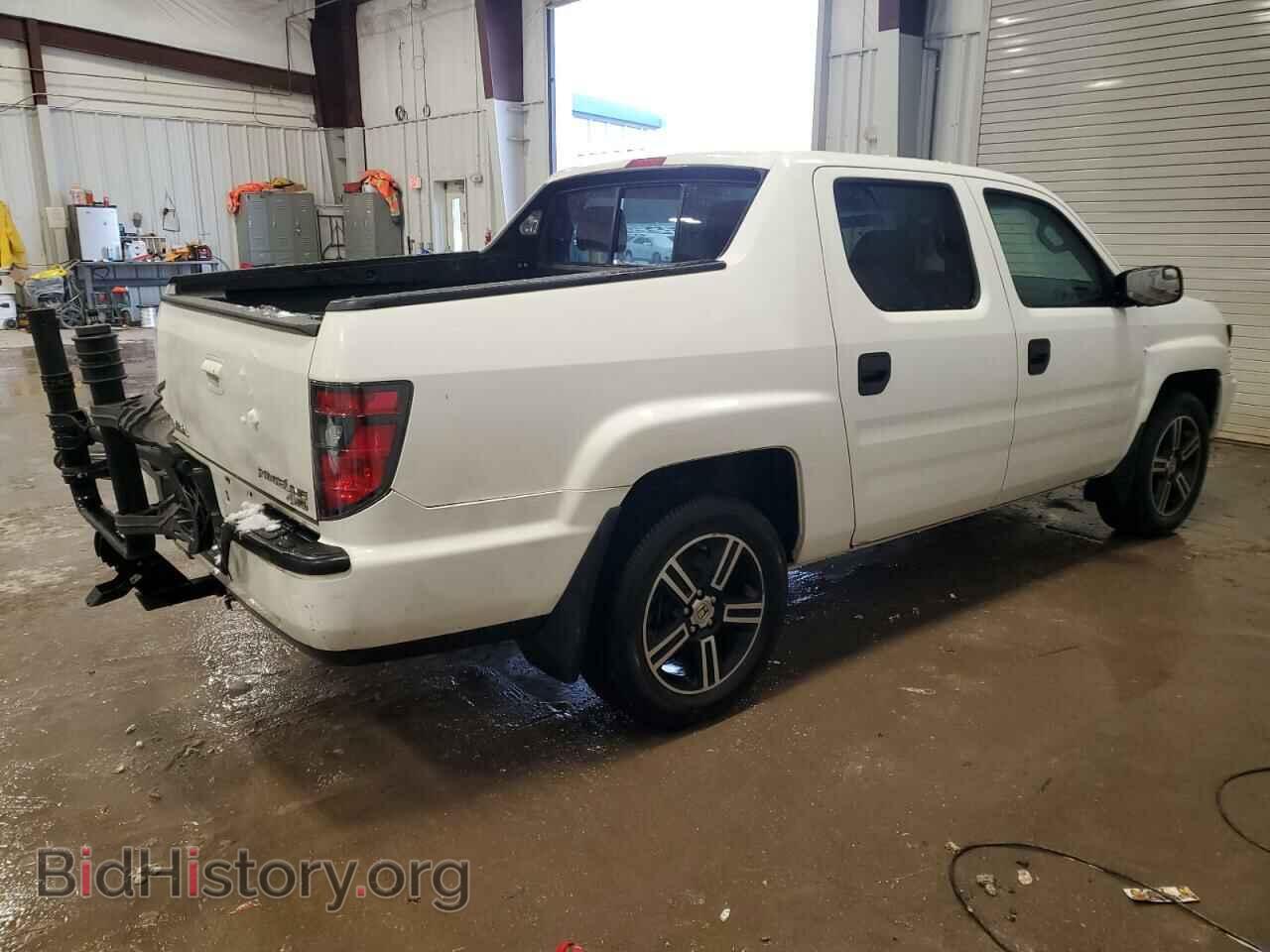 2014 HONDA RIDGELINE - VIN: 5FPYK1F74EB012739 - Фото 3