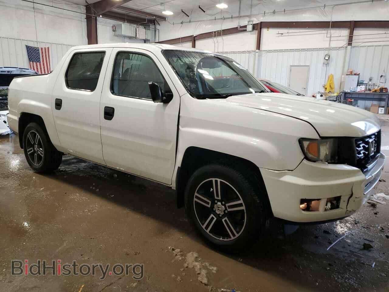 2014 HONDA RIDGELINE - VIN: 5FPYK1F74EB012739 - Фото 4