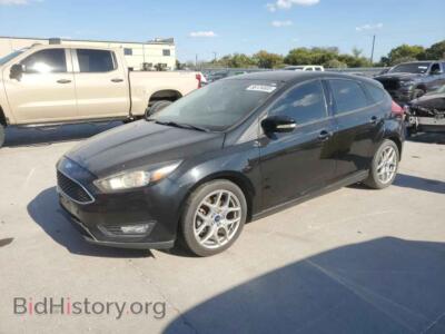 2015 Ford FOCUS SE, черный — VIN 1FADP3K20FL210432, Copart