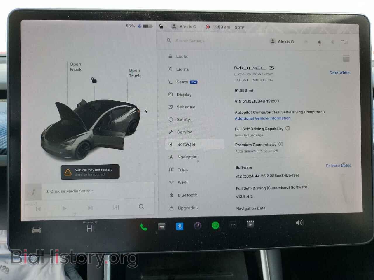 2018 TESLA MODEL 3 - VIN: 5YJ3E1EB4JF151263 - Photo 9
