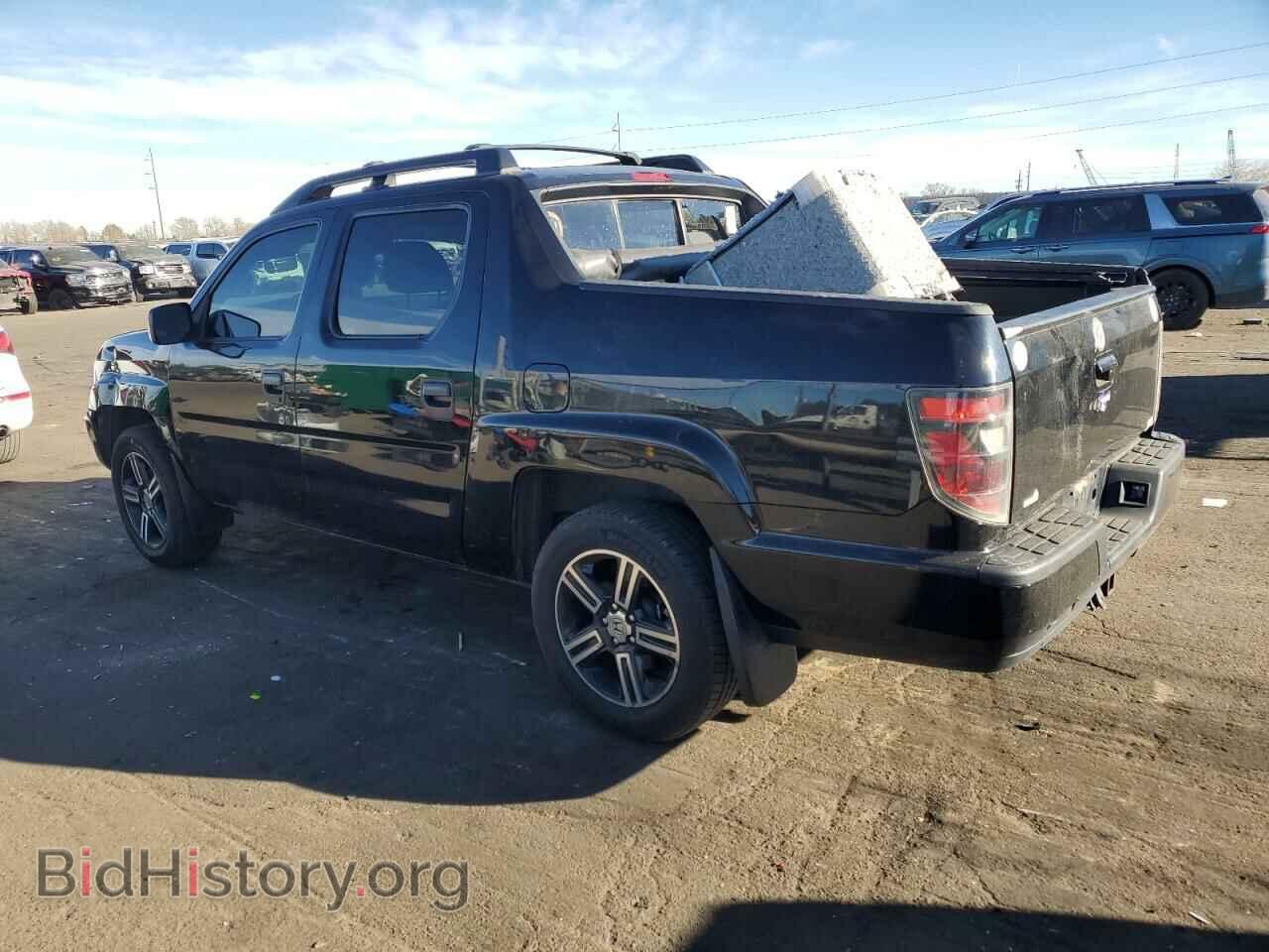 2013 HONDA RIDGELINE - VIN: 5FPYK1F75DB014076 - Фото 2