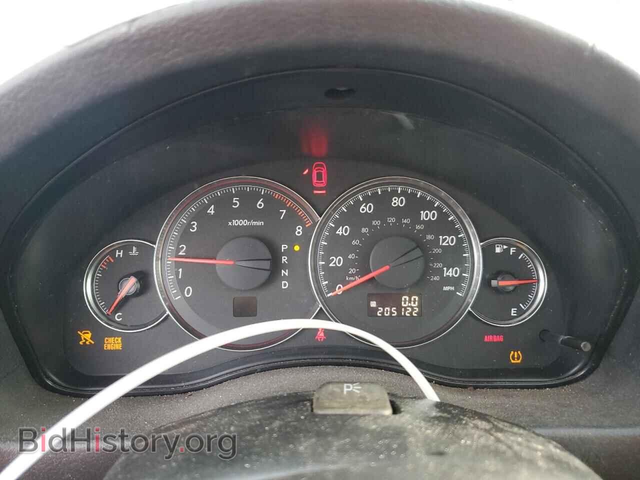 2008 SUBARU OUTBACK - VIN: 4S4BP62C687344042 - Фото 9
