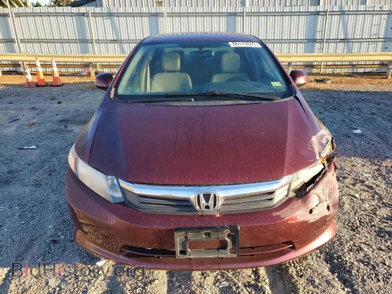 2012 HONDA CIVIC - VIN: 2HGFB2F53CH578257 - Фото 5