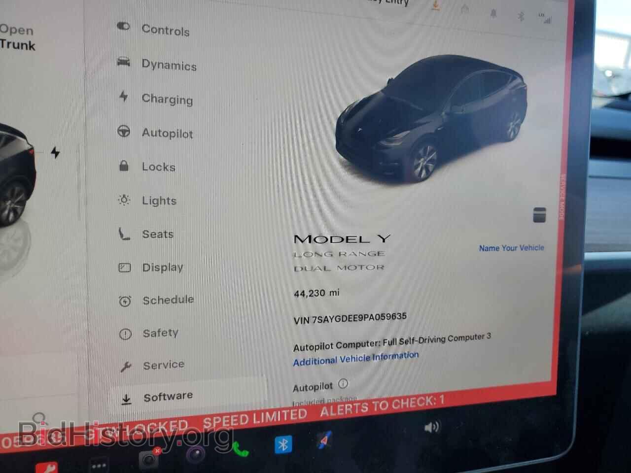 2023 TESLA MODEL Y - VIN: 7SAYGDEE9PA059635 - Фото 9