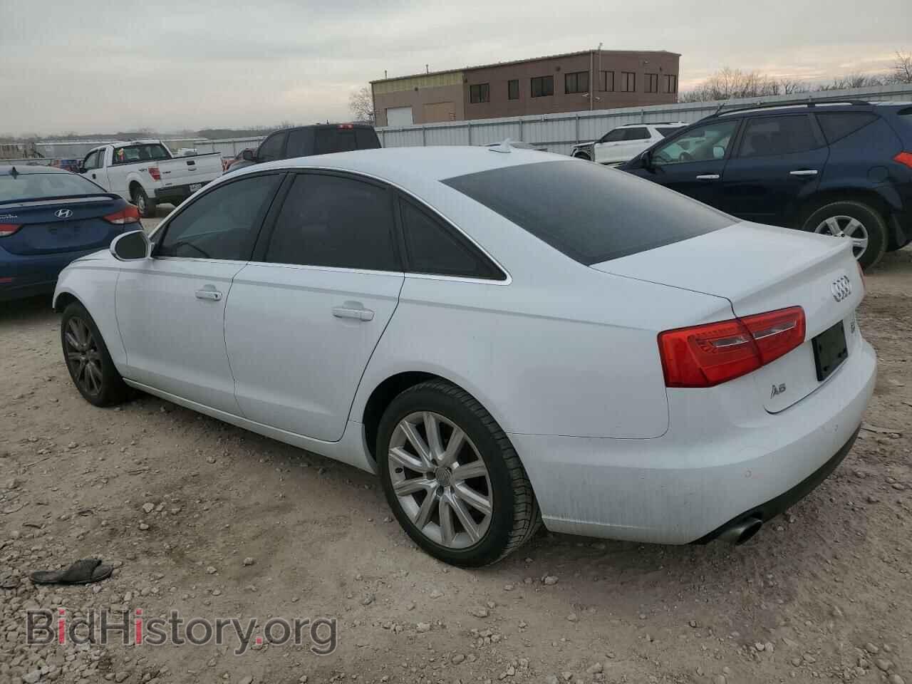 2013 AUDI A6 - VIN: WAUGFAFC1DN041604 - Photo 2
