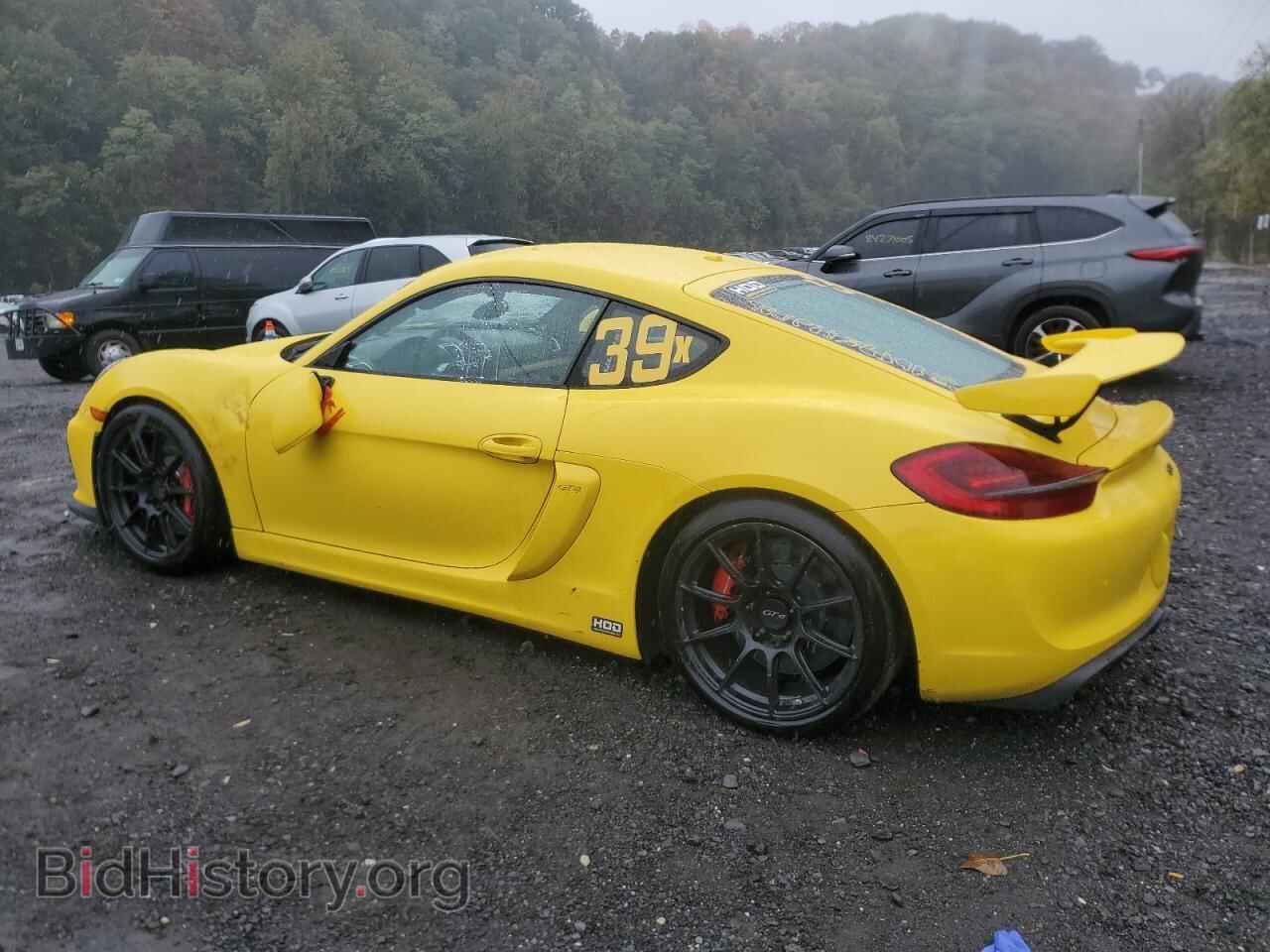 2016 PORSCHE CAYMAN - VIN: WP0AC2A83GK191262 - Фото 2
