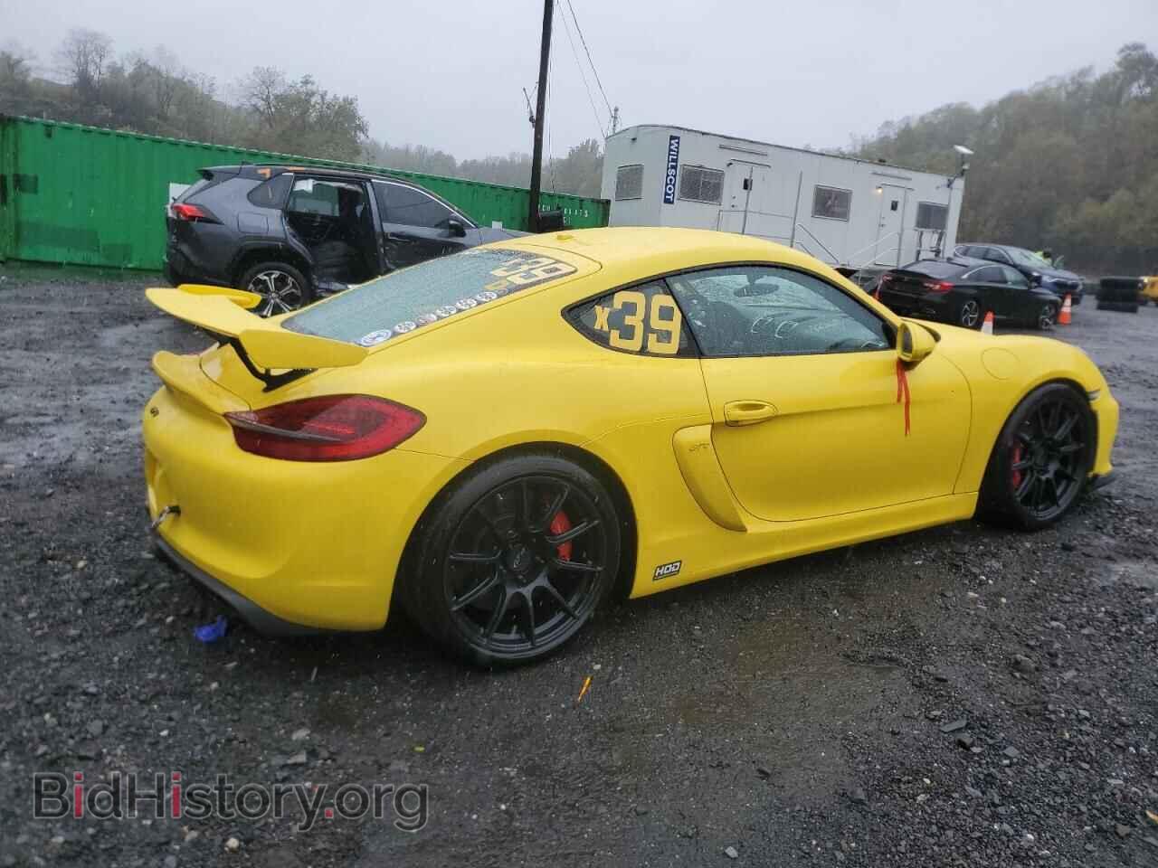 2016 PORSCHE CAYMAN - VIN: WP0AC2A83GK191262 - Фото 3