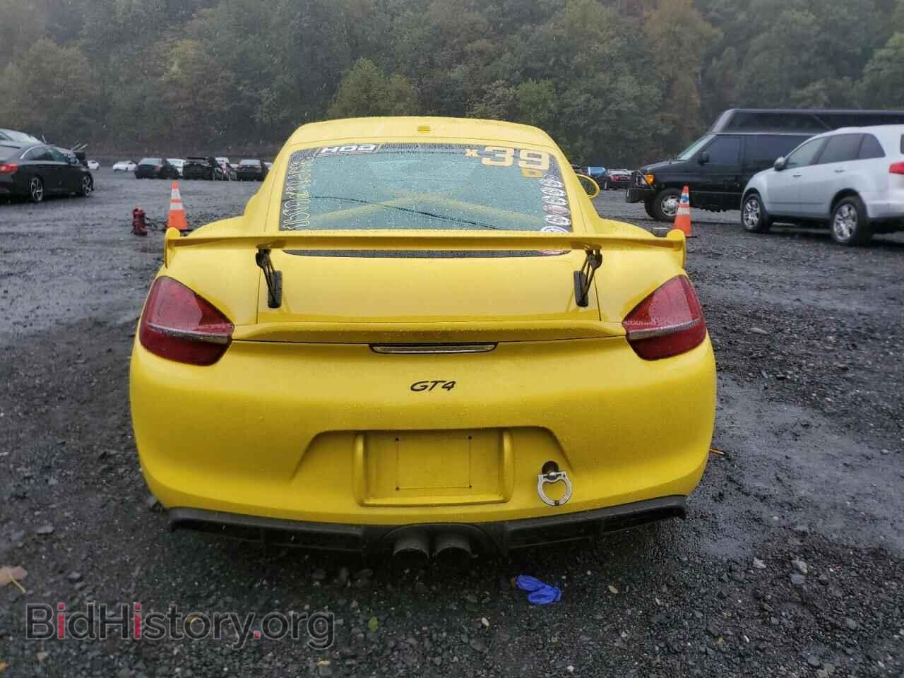 2016 PORSCHE CAYMAN - VIN: WP0AC2A83GK191262 - Фото 6